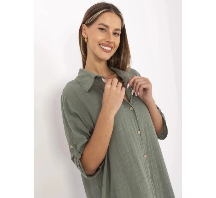 Sukienka TW SK BI model 21167963 khaki - FPrice