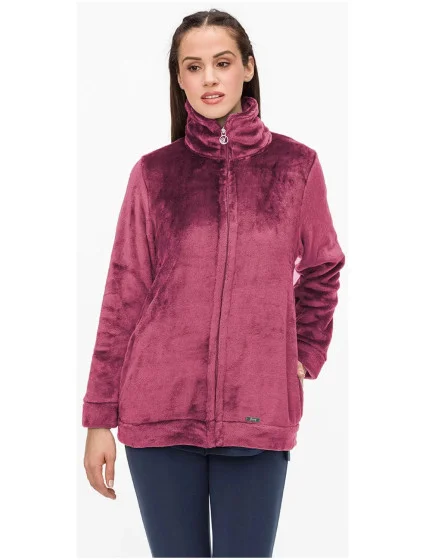 Dámský župan 00-10-0404-254 červená - Vamp