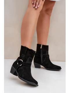 Boty na podpatku  model 203872 Step in style