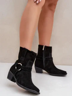 Boty na podpatku  model 203872 Step in style