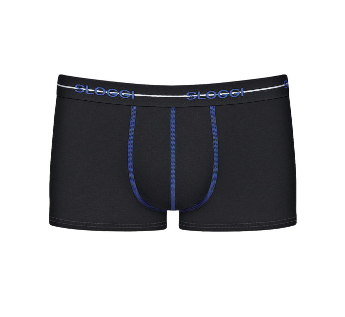 Pánské boxerky Start Hipster C2P box - UNKNOWN - modré/černé V005 - SLOGGI