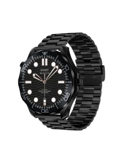 VELTORI VT150-1 Smartwatch Černý silikonový řemínek + černý náramek