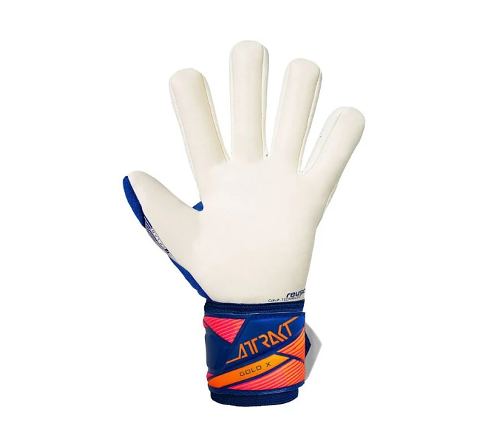 Attrakt Gold X NC brankářské rukavice modré model 22057284 - Reusch Attrakt Gold X NC brankářské rukavice modré model 22057284 - Reusch