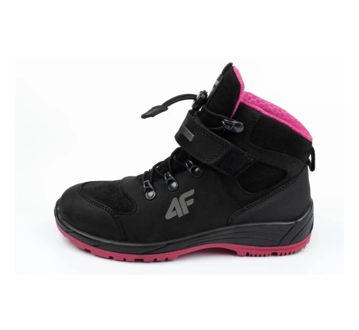 Dětská treková obuv HJZ21-JOBMW251 černá - 4F Dětská treková obuv HJZ21-JOBMW251 černá - 4F