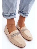 Dámské mokasíny s v béžové barvě model 21643349 - Boto Dámské mokasíny s v béžové barvě model 21643349 - Boto