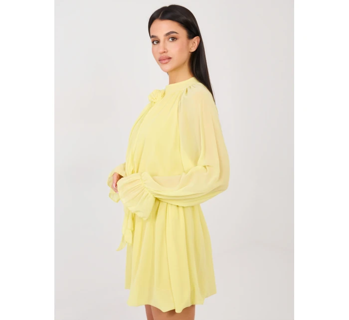 Šaty MI SK A1554.67 světle žluté