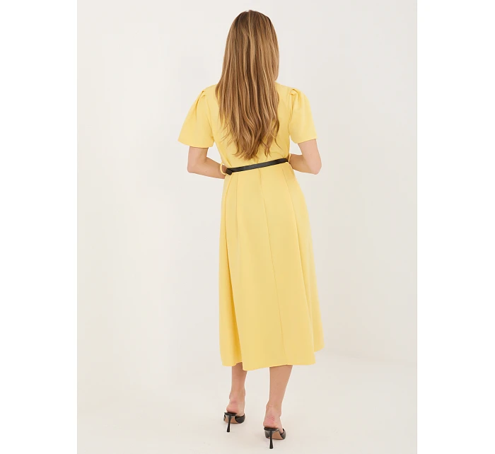 Sukienka MI SK model 22102589 żółty - FPrice
