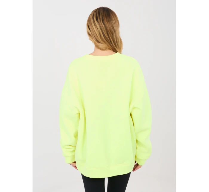 Mikina MJ BL H2589.14 fluo yellow