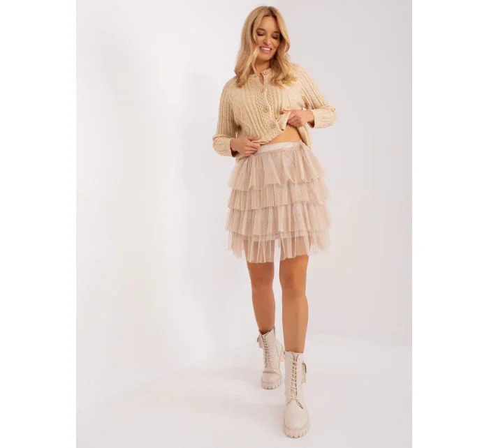 Sukně TW SD BI 0517.84 velbloudí