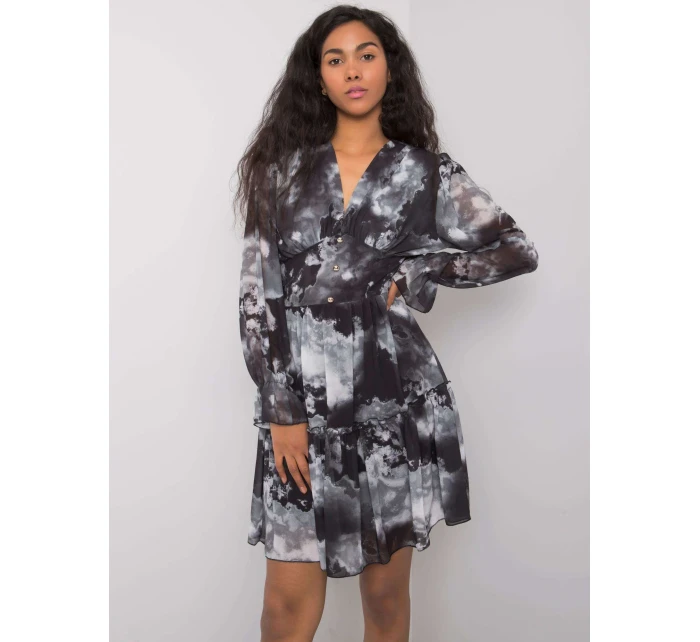 Sukienka TW SK BI model 20168979 szaro czarny - FPrice