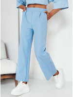 Dámské široké kalhoty RITES, modré Dstreet UY2008