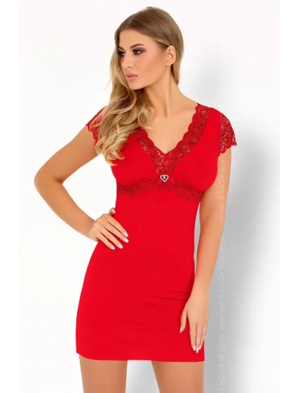 Sexy košilka Sive red - LivCo Corsetti Sexy košilka Sive red - LivCo Corsetti