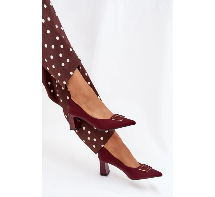 Lodičky na sloupku model 216089 Step in style