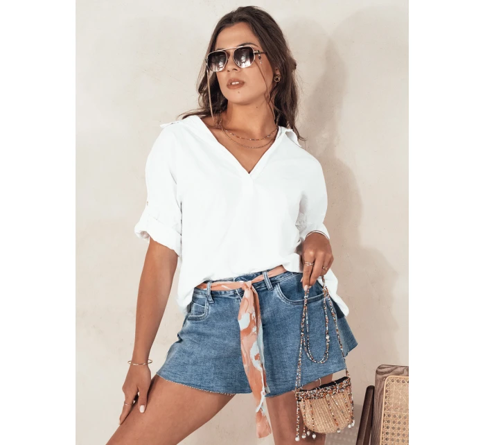 Dámské džínové šortky SUMRBREEZ modré FashionStreet SY0352