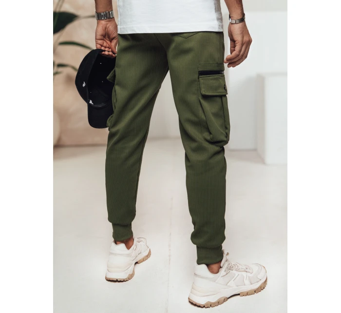 Pánské kalhoty cargo zelené Dstreet model 21982865 - FashionStreet