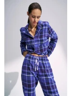Boyfriend PW 01 X Checks - Blue - TRIUMPH Blue - TRIUMPH