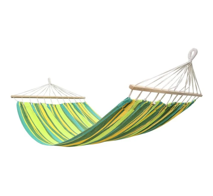 ZAHRADNÍ HOUPACÍ SÍŤ PRO 2 OSOBY 200X150 CM S TYČÍ 1052724