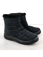 Dámské ploché zateplené sněhule černé model 21906469 - Potocki Dámské ploché zateplené sněhule černé model 21906469 - Potocki