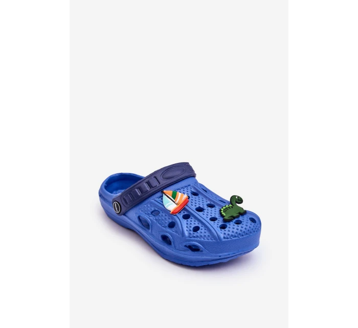 Dětské pěnové lehké sandály Crocs Modre model 21623877 - Boto