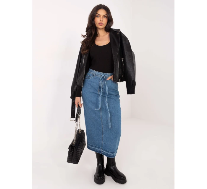 Sukně D80030BI50248L211 modrá Sukně D80030BI50248L211 modrá