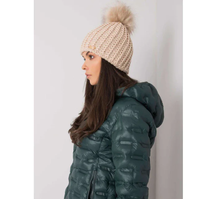 Dámská čepice 17 béžová