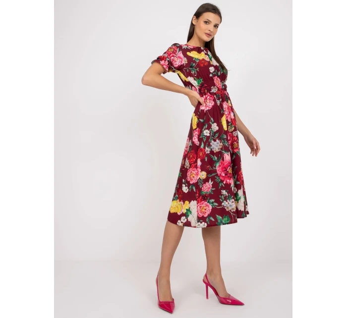 Šaty LK SK 507564.36P kaštanová