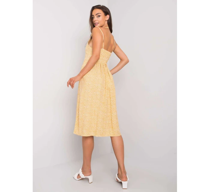 Šaty RO SK 8009 1.87P žlutá