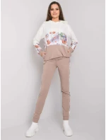 Souprava RV KMPL 7356.82 béžová a bílá