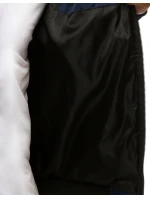 Pánská prošívaná bunda bomber tmavě modrá TX2228 Pánská prošívaná bunda bomber tmavě modrá TX2228