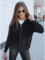 Dámská alpaková bunda KATHERINE černá FashionStreet NY0481