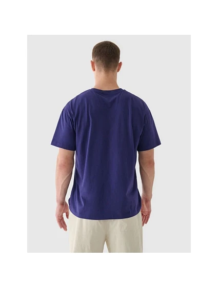 Oversize hladké unisex tričko model 21907439 - 4F