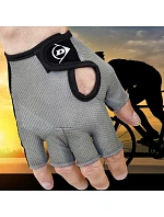 CYKLISTICKÉ RUKAVICE SENIOR GREY DUNLOP R.S CYKLISTICKÉ RUKAVICE SENIOR GREY DUNLOP R.S