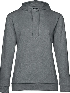 B&C #Hoodie /women Dámská mikina s kapucí model 22429621 heather mid grey