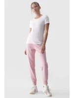 Hladké dámské tričko s logem bílé model 21668535 - 4F Hladké dámské tričko s logem bílé model 21668535 - 4F