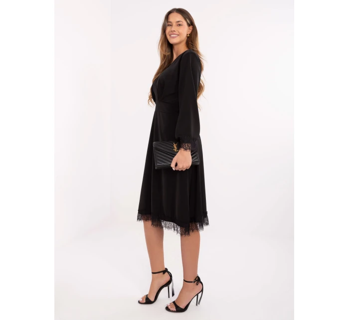 Sukienka MI SK model 21488892 czarny - FPrice Sukienka MI SK model 21488892 czarny - FPrice