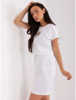 Šaty RV SK 8763.02 bílé Šaty RV SK 8763.02 bílé
