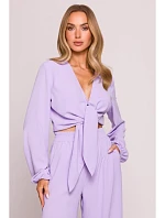 M861 Zavazovací top - fialový