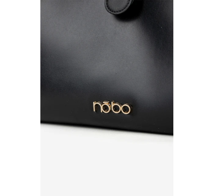 Dámská kabelka shopper s přezkou Nobo – černá