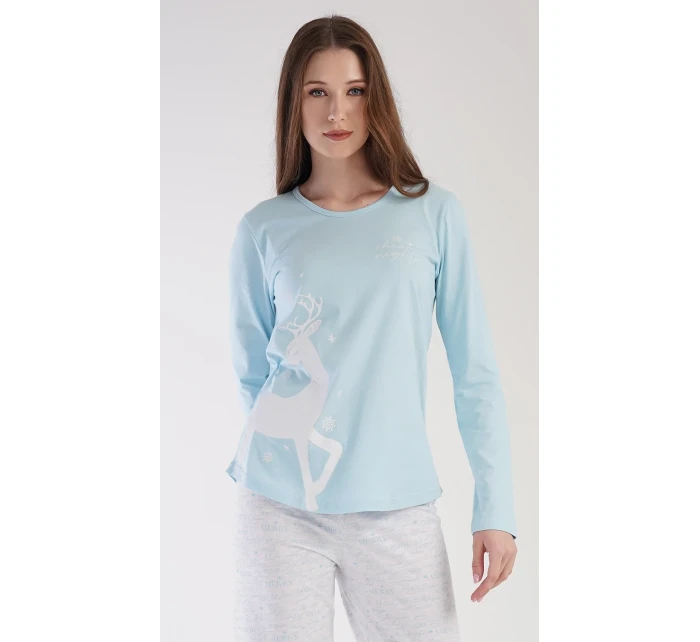 Dámské pyžamo dlouhé Jelen