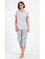 Dámské pyžamo kapri Polar model 20711954 - Vienetta Dámské pyžamo kapri Polar model 20711954 - Vienetta