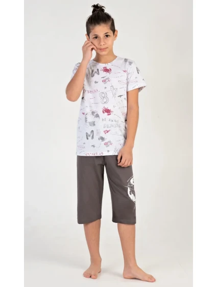 Dětské pyžamo kapri model 22407188 - Vienetta Kids Dětské pyžamo kapri model 22407188 - Vienetta Kids
