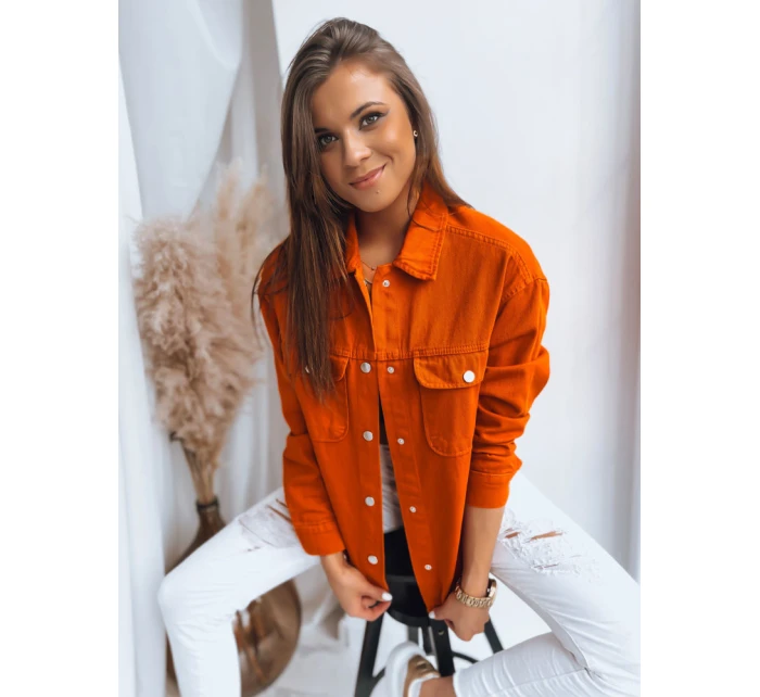 Dámská bunda ALEXANDRIA oranžová FashionStreet TY3602
