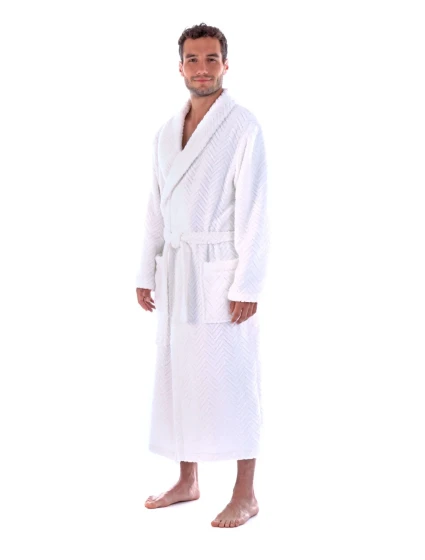 Unisex župan Athena 2116  bílá - Vestis