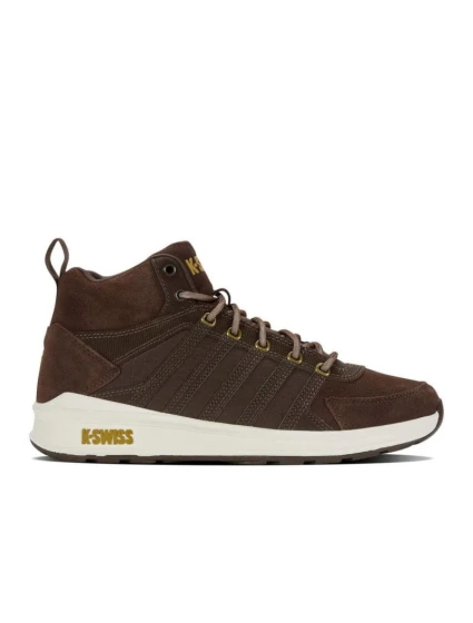 Pánská sportovní obuv KSwiss Vista Trainer MID semišové hnědé tenisky model 21351732 - K- Swiss Pánská sportovní obuv KSwiss Vista Trainer MID semišové hnědé tenisky model 21351732 - K- Swiss