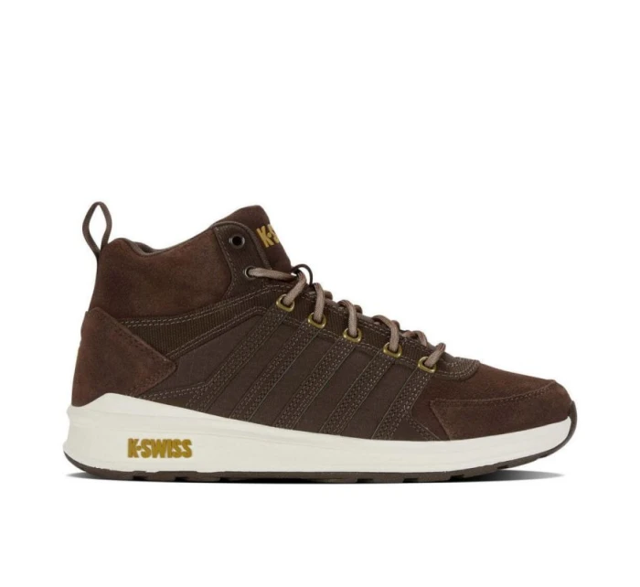 Pánská sportovní obuv KSwiss Vista Trainer MID semišové hnědé tenisky model 21351732 - K- Swiss Pánská sportovní obuv KSwiss Vista Trainer MID semišové hnědé tenisky model 21351732 - K- Swiss