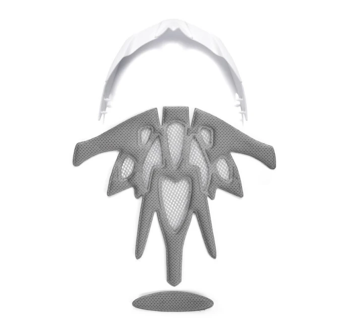 Cyklistická přilba Meteor Ovlo S 17365 52-56 cm bílá/mátová