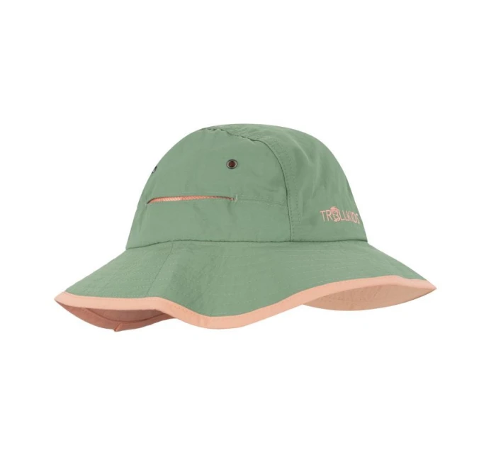 Trollkids Kids Troll Hat leaf green/dahlia (945-336) dětská letní čepice pro chlapce/dívky