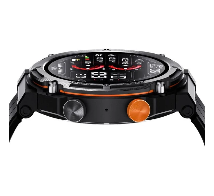 VELTORI VT130-1 Smartwatch Černý silikonový řemínek