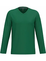 Kariban K 358 Pánské tričko do V s dl. rukávem 20.K358 kelly green Kariban K 358 Pánské tričko do V s dl. rukávem 20.K358 kelly green
