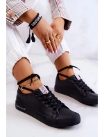 Dámské nízké tenisky Cross Jeans JJ2R4054C černá Dámské nízké tenisky Cross Jeans JJ2R4054C černá